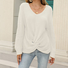 Load image into Gallery viewer, Knotted Knit Sweater