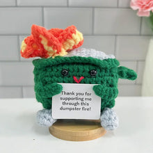 Load image into Gallery viewer, 💖Crochet Dumpster Fire