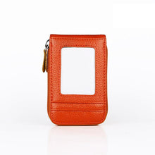 Load image into Gallery viewer, RFID Anti-theft Brushed Leather Organ Card Holder