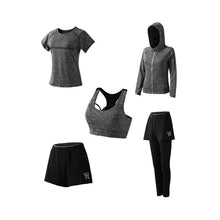 Load image into Gallery viewer, Women's Quick Dry Sportsuit Set Of 5PCs