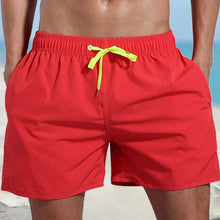 Load image into Gallery viewer, Men's Solid Color Waterproof Beach Shorts