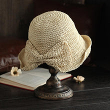 Load image into Gallery viewer, Brim & Bow Summer Hat