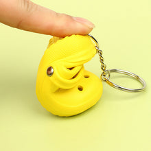 Load image into Gallery viewer, Mini Crocs Shoe Keychain