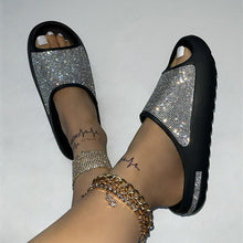Load image into Gallery viewer, Women's Gorgeous Summer Rhinestone Slippers