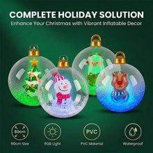 Load image into Gallery viewer, Christmas Transparent Double-Layer Balloon