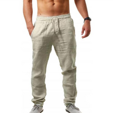 Load image into Gallery viewer, Men's Cotton Linen Pants