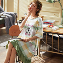 Load image into Gallery viewer, Summer Pajamas Cute Dress