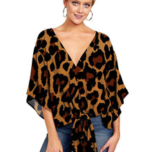 Load image into Gallery viewer, Women's Casual Floral Blouse