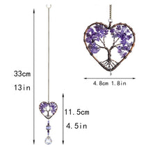 Load image into Gallery viewer, Tree of Life Crystal Pendant