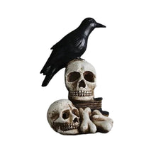 Load image into Gallery viewer, Resin Skeleton Decoration Light & Skull Crow Light