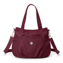 Load image into Gallery viewer, Women's Crossbody Lightweight Multi-Pocket Zipper Pocket Nylon Shoulder Bag