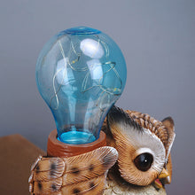 Load image into Gallery viewer, Owl Solar Ornament