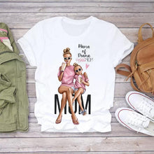 Load image into Gallery viewer, Mother's Day Theme Printed T-shirt