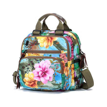 Load image into Gallery viewer, Leisure Style Flower Pattern Backpack