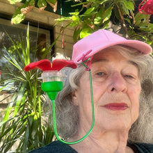 Load image into Gallery viewer, Hat Clip Hummingbird Feeder