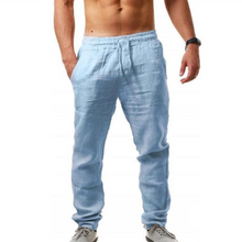 Load image into Gallery viewer, Men's Cotton Linen Pants