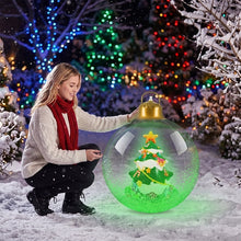 Load image into Gallery viewer, Christmas Transparent Double-Layer Balloon