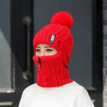 Load image into Gallery viewer, Winter Siamese Windproof Hat