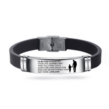 Load image into Gallery viewer, Steel & Silicone Bracelets