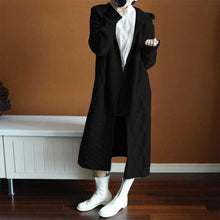 Load image into Gallery viewer, Women's Long Sweater Coat
