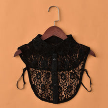 Load image into Gallery viewer, Lady Shirt False Lace Collar