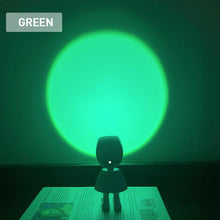 Load image into Gallery viewer, Romantic Modern Robot Sunset Lamp