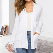 Load image into Gallery viewer, Women's Casual Lightweight Open Front Long Sleeve Cardigans