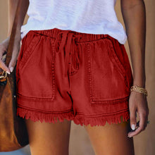 Load image into Gallery viewer, Women's Casual Denim Shorts With Pockets Cotton Jeans Shorts