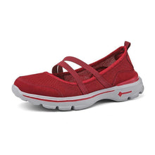 Load image into Gallery viewer, Women's breathable mesh flat shoes