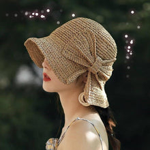 Load image into Gallery viewer, Brim & Bow Summer Hat