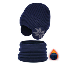 Load image into Gallery viewer, Children's Winter Fleece Scarf Suit