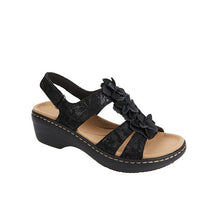 Load image into Gallery viewer, Women's Summer Series Flower Platform Sandals