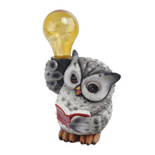 Load image into Gallery viewer, Owl Solar Ornament