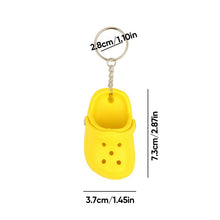 Load image into Gallery viewer, Mini Crocs Shoe Keychain