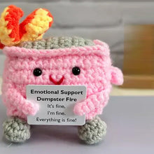 Load image into Gallery viewer, 💖Crochet Dumpster Fire
