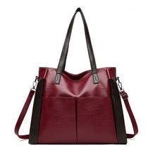Load image into Gallery viewer, Large-Capacity Texture Soft Leather Handbag