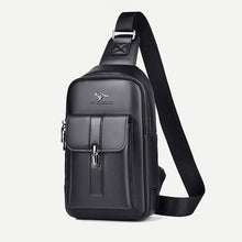 Load image into Gallery viewer, Sling Bag for Men Vintage Waterproof Leather Business Crossbody Bag