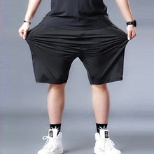 Load image into Gallery viewer, Men's Large Size Ice Silk Sports Shorts