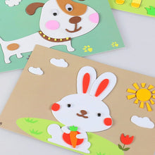 Load image into Gallery viewer, DIY Kids Animal Handmade Stickers