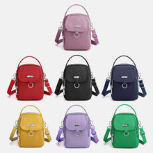 Load image into Gallery viewer, Lightweight Waterproof Multi-Pocket Crossbody Bag