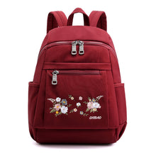 Load image into Gallery viewer, Schoolgirls' Embroidered Backpack