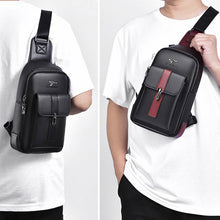 Load image into Gallery viewer, Sling Bag for Men Vintage Waterproof Leather Business Crossbody Bag