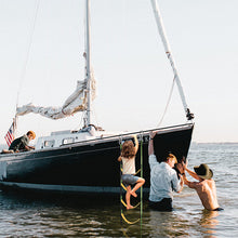 Load image into Gallery viewer, Portable Inflatable Boat Boarding Rope Ladder