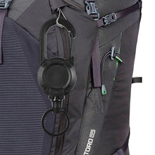 Load image into Gallery viewer, Outdoor Automatic Retractable Wire Rope Luya Anti-theft Tactical Keychain