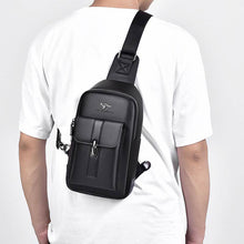 Load image into Gallery viewer, Sling Bag for Men Vintage Waterproof Leather Business Crossbody Bag