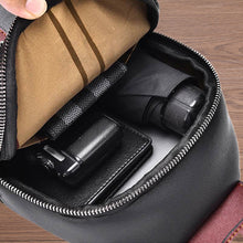 Load image into Gallery viewer, Sling Bag for Men Vintage Waterproof Leather Business Crossbody Bag