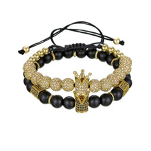 Load image into Gallery viewer, King & Queen Luxury Charm Bracelets, Perfect Gifts