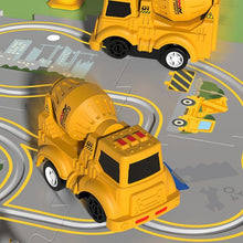 Load image into Gallery viewer, Children's Educational Puzzle Railway Car Playset