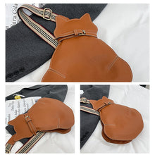 Load image into Gallery viewer, Cat Shape Crossbody Bag