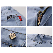 Load image into Gallery viewer, Men's micro-elastic breathable ultra-light jeans